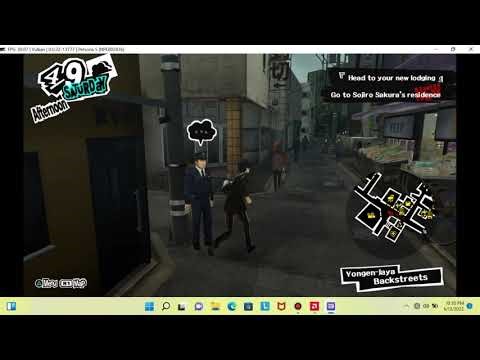 Persona 5 RPCS3 | AMD Ryzen 5 550U | PS3 Emulator