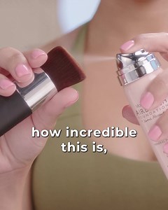 10K reactions · 1.1K shares | Transform your skin, with light-as-a-feather foundation!  The award-winning AirBrush Foundation gives you a flawless, stunning finish in just minutes ‍♀️ NEVER cakey, or streaky  Filled with skincare actives that bring out the best you | Jerome Alexander | Facebook