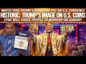 🔥Trump’s Signature Put On U.S Currency🔥Trump’s Image On U.S Coins🔥CPAC Will Force People To Worship🔥