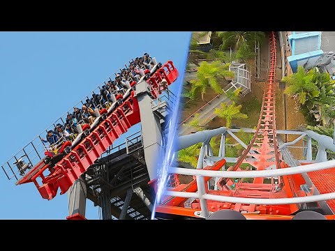 Gravity Max Tilt Coaster | Discovery World Taiwan 🇹🇼 | 4K Onride POV