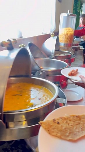 #Nepal football team enjoying the breakfast… today your football match & wish a best of lock…👍👍👍 | Rabin Gurung