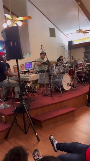 Jay'Lan Crout🥁 X Jayrythm🎹 X Mids Brown🎸 #drums #bass #piano #music #musician