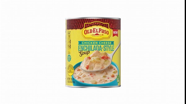 Old El Paso Chicken Cheese Enchilada-Style Soup, Ready to Serve Canned Soup, 18.5 oz