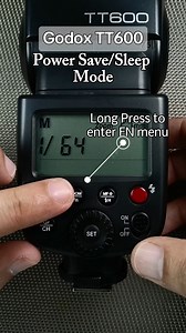 20K views · 288 reactions | Power Save/Sleep Mode | Godox TT600 | How to Set Up #photography #tips #Godox #fypシ #foryoupageシ | Photographytips101 | Facebook