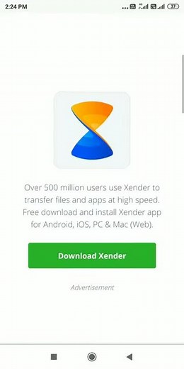 how to download xender