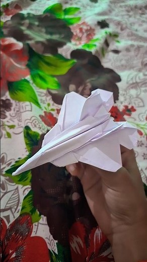 origami f22 raptor by jayson merrill in test flight