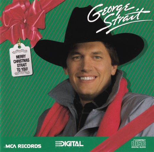 George Strait – Merry Christmas Strait To You (1986, CRC, CD)