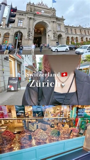 憧れの地スイス🇨🇭Day1〜2チューリッヒの王道コースを1日で巡る