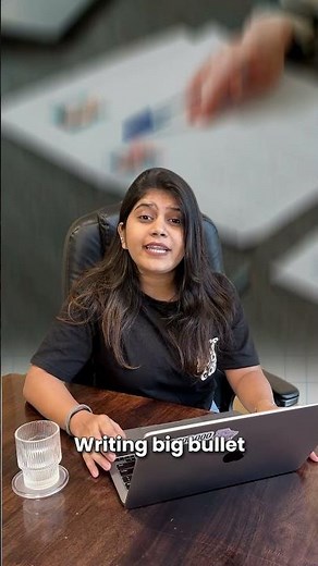 Resume Bullet Tips for Students & Freshers