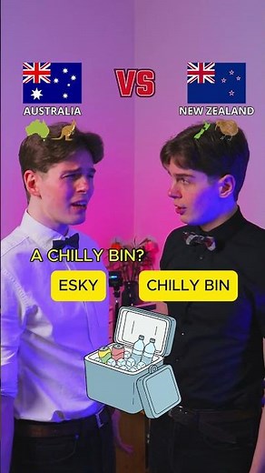 Australians Call Flip Flops "THONGS"?! 🩴💀 Australian vs New Zealand #shorts #english