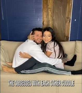 Here my Girl and I show you the different ways of cuddling in a relationship 👨‍❤️‍👨❤️ HAMMY TV