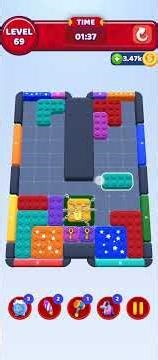 Color Block Jam Level 69 Walkthrough Solution