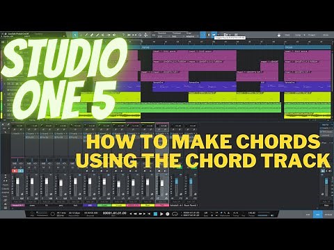 Studio One How to use the Chord Track to make melodies