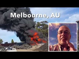 Four of the Biggest Tire Fires in the World - including Kuwait tire graveyard