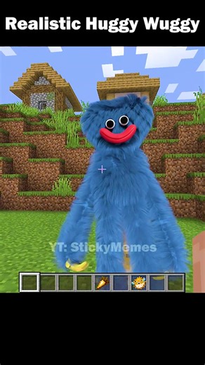Super Realistic Minecraft Huggy Wuggy Animation Gameplay
