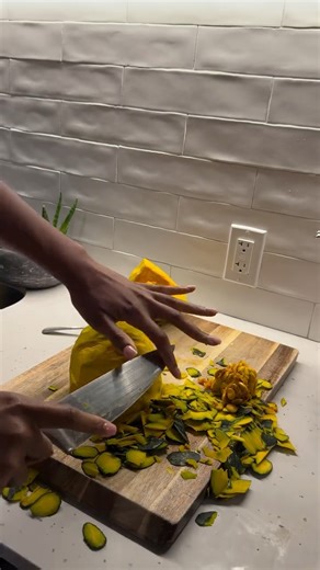 T H E O D O R A on Instagram: "Soup Joumou (Haitian Squash Soup) 🤤🇭🇹 . . . Ingredients • 2 lb butternut squash, peeled & cubed • 1 lb beef (stew meat or oxtail), cleaned • 3 cloves garlic • 2 carrots, sliced • 2 celery stalks, chopped • 3 Corns, chopped • 1 small cabbage, shredded • ½ cup pasta (rigatoni or broken spaghetti) • 1 scotch bonnet (whole) • 2 tbsp epis • Thyme & parsley • Salt & black pepper (to taste) • Squash soup mix (optional) • Water or beef broth Instructions 1. Clean beef w