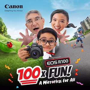Unlock your creative potential with the new Canon EOS R100!  Discover features like Eye Detection AF, Silent Shooting mode and record your video in 120p slow-motion mode. It’s never too late to begin a photography journey! Find out more here: More Info: https://snapshot.canon-asia.com/article/eng/eos-r100-back-to-the-basics ▶ Full Video: https://youtu.be/SA7PGRs2aiw | Canon Singapore | Facebook