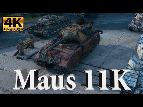 Maus – 11053 DMG, 14880 Block, 6 Kills, 1526 EXP | Ultra HD 4K | World of Tanks Replay