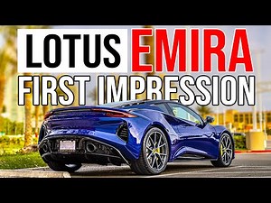 My 2024 Lotus Emira First Impressions Update