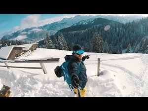How to use a Splitboard - touring as a snowboarder