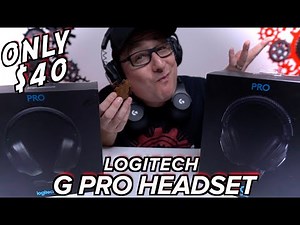 Logitech G Pro Gaming Headset, ONLY $40!!!!