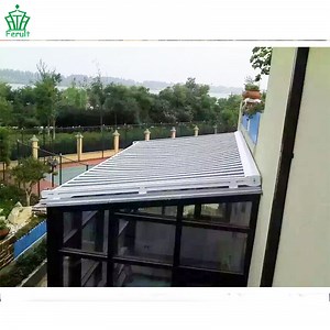 [Hot Item] Aluminum Conservatory Awning Remote Control Skylight Fabric Awnings Windows Residential Conservatory Awning