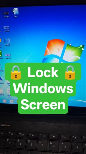 Lock Windows Screen in 1 Second 🔒| Best Privacy Shortcut for Windows