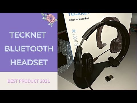 TECKNET TK-HS001 Bluetooth Headset Review & User Manual