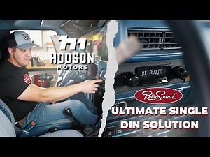 The Ultimate Single DIN Radio Solution For Your Classic Car or Truck