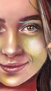 How to Color Skin Using Color Theory #howtodraw #drawingtutorial #coloring #colortheory Artane