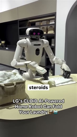 LG NEW CLOiD AI robot which works 24x7 as househelp #ai #robots #LG
