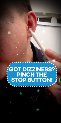 112K views · 3.7K reactions | Got Dizziness? Pinch the stop button!...