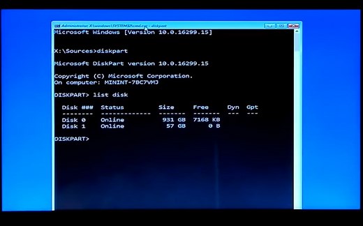 An Operating System Wasn't Found解决方法