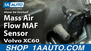 How To Replace Mass Air Flow Sensor 2009-17 Volvo XC60