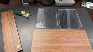 Small Book Shelf,Desktop Shelves for Small Spaces,Home and Office Book Organizer,Acrylic Combine with Pine Wood Wooden Bookshelves, Kids Book Display