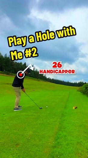Playing the Second Easiest Hole at Roundwood Golf Club with a 26 Handicapper