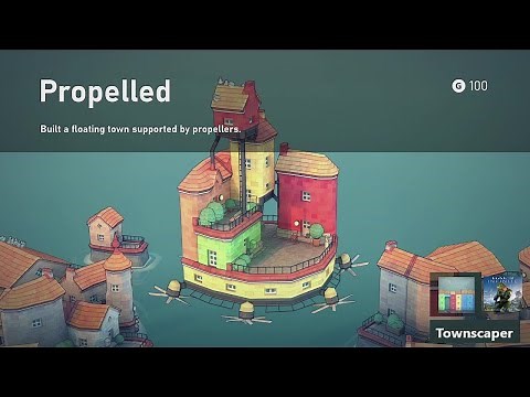 Townscaper Propelled Achievement