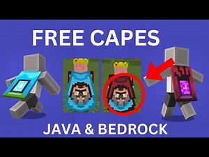 HOW TO GET THE NEW CAPES IN MINECRAFT 1.21 (BEDROCK AND JAVA)