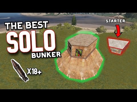 The BEST SOLO BUNKER RUST Base Design 2021
