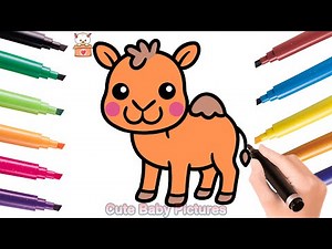 How to Draw a Cute Camel
