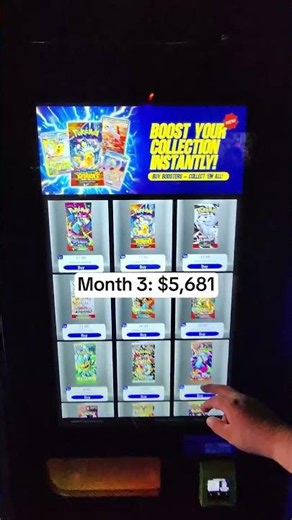 Nobody Believes Pokemon Vending Machines Until They See $60K Monthly