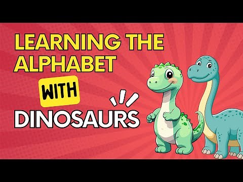 Dinosaur Alphabet Adventure! Learning the Alphabet with Friendly Dinos! Animated Learning!