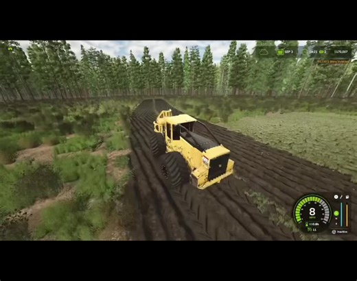 Cutting some freash tress on the main FBL Logging server creds on the pic too @BBL.goat #FLB #farmingsimulator25 #farmsimlogging #farmsimconsole #fs25
