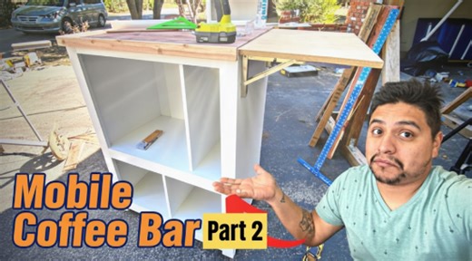 Built a mobile coffee bar and gave it away – mini series part 2