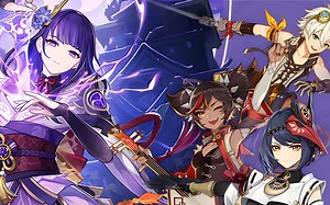 Genshin Impact Wish Simulator for Raiden Shogun banner: Wish unlimited on character banners