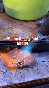How to Melt Gold at Home Safely | Gold Smelting Process Step by Step #shorts #gold