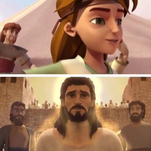 Double Portion of David - Superbook