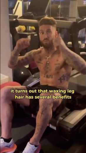 Here is the reason why football players do not have leg hair #cristianoronaldo #messi #ibrahimovic