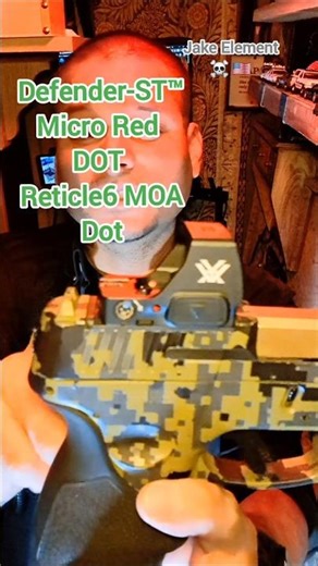 Vortex Defender-ST™Micro Red Dot #reddotsight ##9mmpistol ##selfdefense #viral