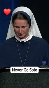 Never Go Solo | Sr. Mary Grace, S.V. #cathedral #CatholicChurch #CatholicEducation #catholic #lent #virals #viralreelsシ #fypシ゚viralシfypシ゚ #fypシ゚viralシfypシ゚viralシalシ | Catechism of the Catholic Church